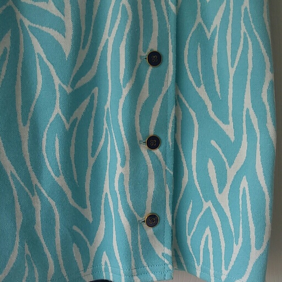 Lilly Pulitzer Aqua Zebra Dress - Picture 8 of 8